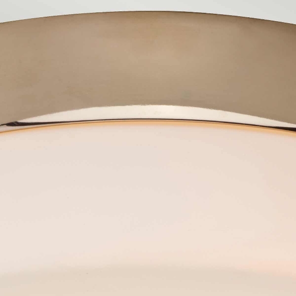 Tamar 1 Light Medium Flush - Gold poliert der Firma Elstead