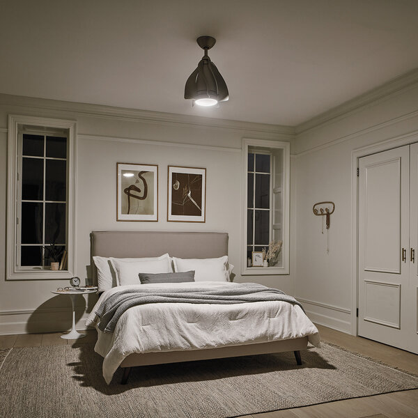 Terna - 15in / 38cm Ventilator - Gebürstetes Nickel der Firma Elstead