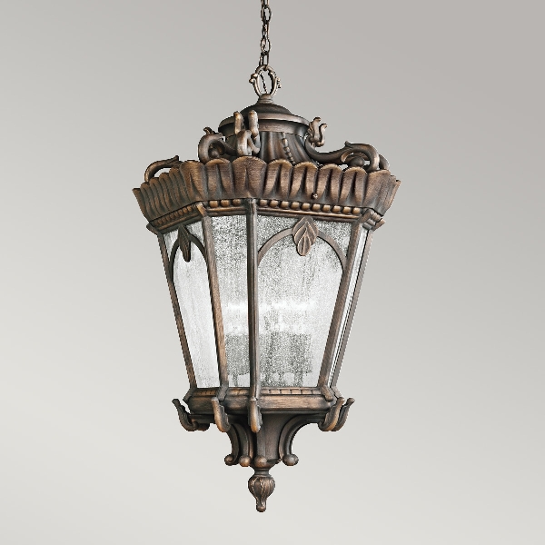 Tournai 4 Light Grand Extra Large Kettenlaterne - Londonderry der Firma Elstead