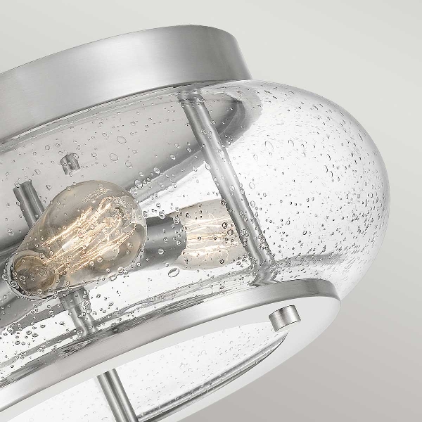 Trilogy 3 Licht bündig - Nickel gebürstet der Firma Elstead