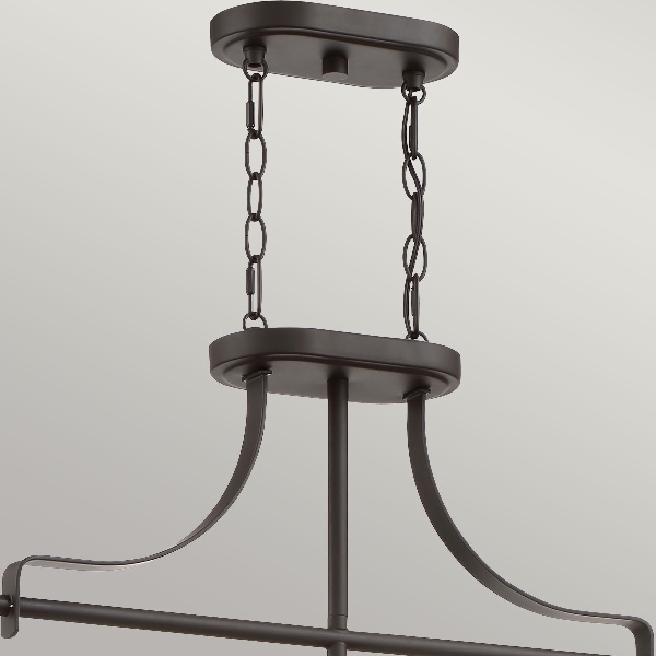 Trilogy 3 Licht Insel Licht - Olde Bronze der Firma Elstead