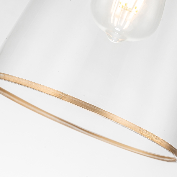 Staring 1 lt Anhänger - Distressed Gold der Firma Elstead