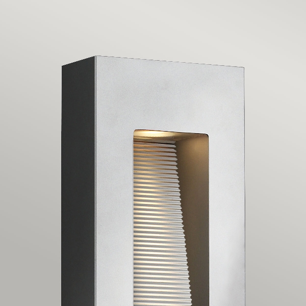 Luna Medium LED-Wandleuchte - Titanium - Titanium der Firma Elstead