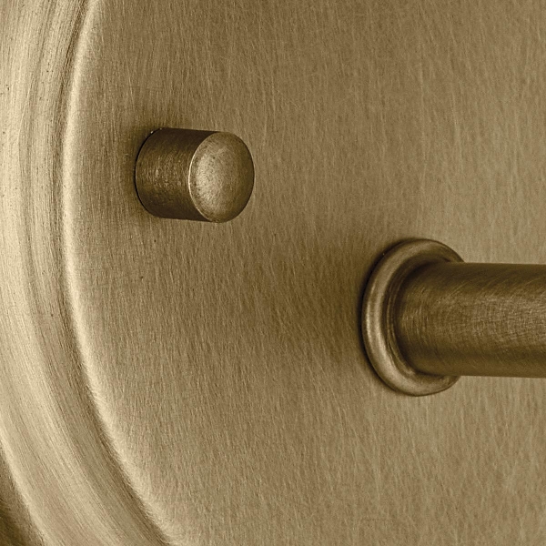 Kichler Winslow 1 lt Wandleuchte - Naturmessing der Firma Elstead