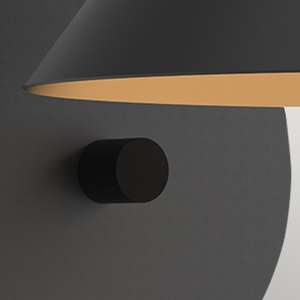 Alora Mood Remyck 1 lt Wandleuchte - Mattschwarz der Firma Elstead