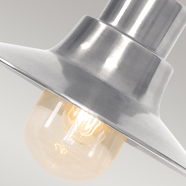 Sheldon 1 Lichtkettenlaterne - Nickel antik der Firma Elstead