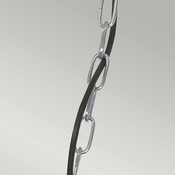 Somerton 1 Lichtkettenlaterne - Nickel antik der Firma Elstead