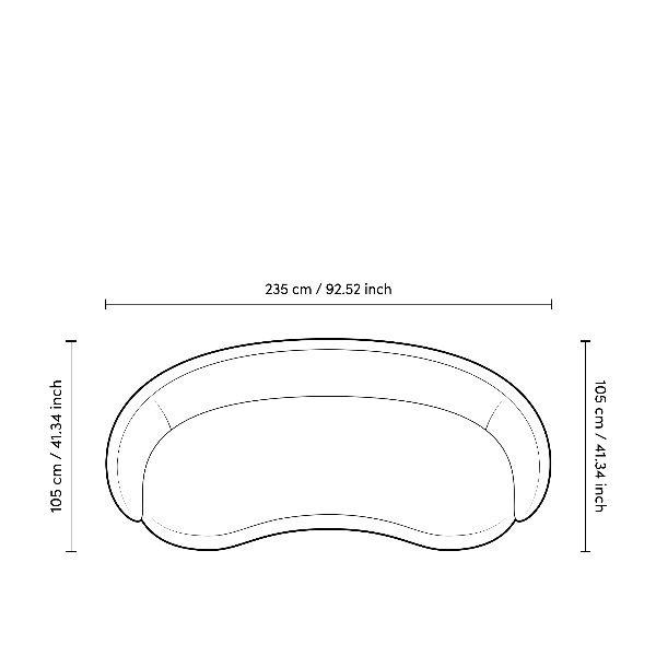 Sofa Amore der Firma Eichholtz