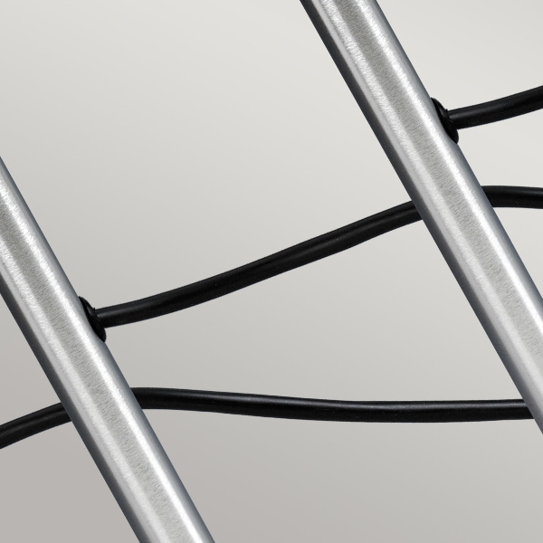 Spennymoor Starter-Kit mit 3 x 12V Spots, 3 x Masten, 6m Kabel & 12V Transformator - Eloxiertes Aluminium der Firma Elstead