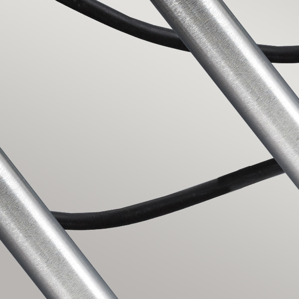 Spennymoor Starter-Kit mit 3 x 12V Spots, 3 x Spikes, 6m Kabel & 12V Transformator - Eloxiertes Aluminium der Firma Elstead