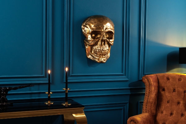 Wanddekoration Skulptur SKULL  der Firma Casa Élite