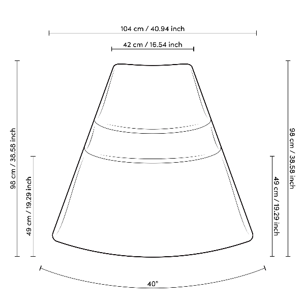 Modular Sofa Lindau Außenecke der Firma Eichholtz