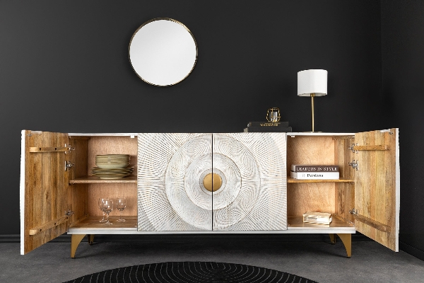 Sideboard GOLDEN SUNSET 3D der Firma Casa Élite