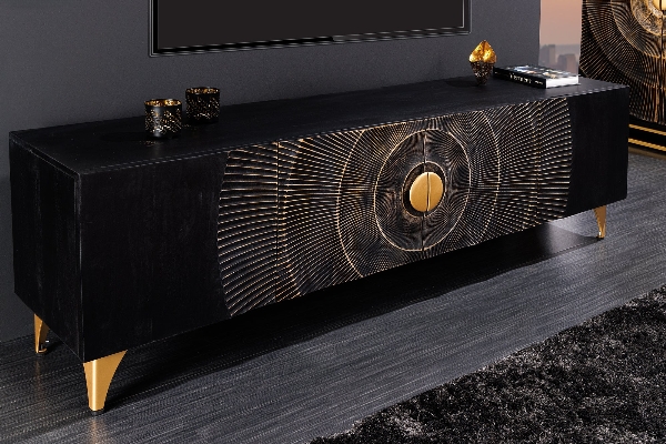 TV-Board GOLDEN SUNSET 3D 180 cm stehend der Firma Casa Élite