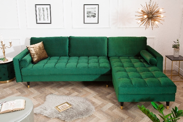 Ecksofa COZY VELVET  der Firma Casa Élite