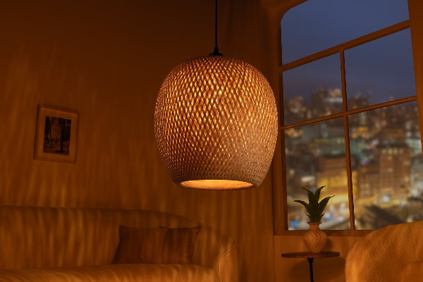 Hängeleuchte ORGANIC LIVING der Firma Casa Élite