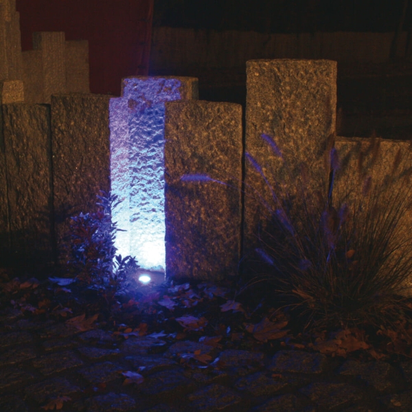 brilliance-midi LED Einbaustrahler mit Wabenblendschutz, rund der Firma dot-spot