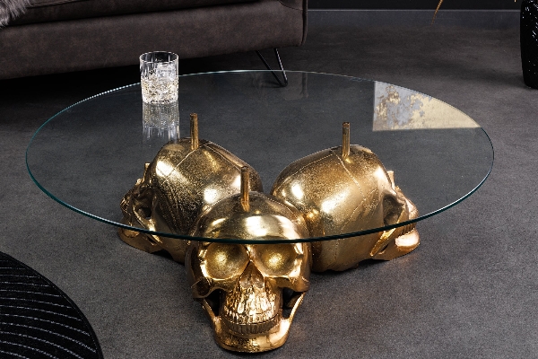 Couchtisch SKULL der Firma Casa Élite
