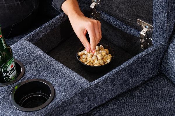 Kinosessel HOLLYWOOD 3-sitzig der Firma Casa Élite