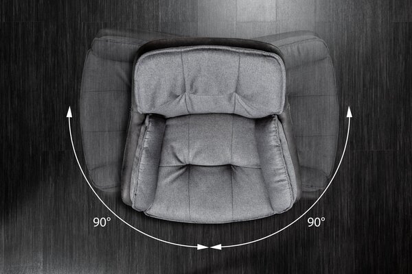 Swivel chair LOUNGER der Firma Casa Élite