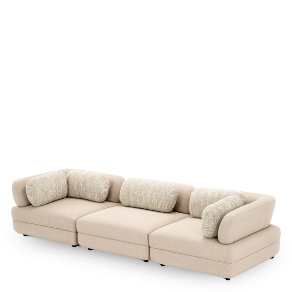 Modulares Sofa Paulo - Ottomane der Firma Eichholtz