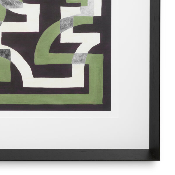 Druck Fenster Spalier von Michael Willett 2er-Set der Firma Eichholtz