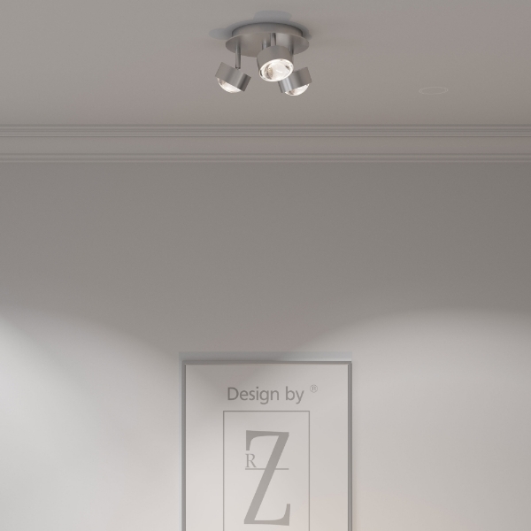 Puk Mini Turn Trio Deckenleuchte der Firma Top Light Leuchten