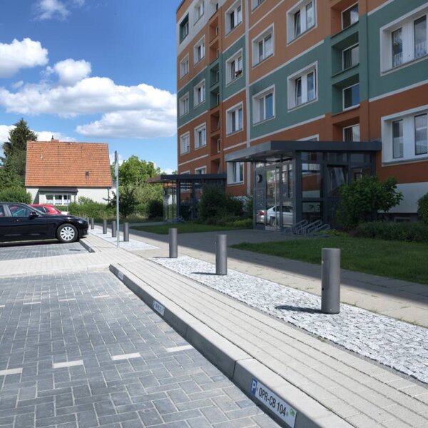 Steckdosensäule abschließbar - CEE der Firma Albert Leuchten