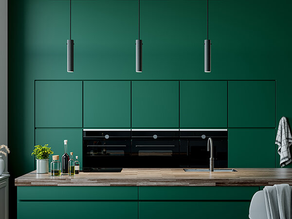 Tyson pendant black structure GU10 der Firma Belid Leuchten