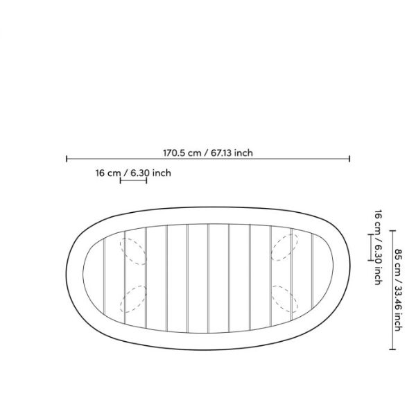 Couchtisch FREE FORM der Firma Eichholtz