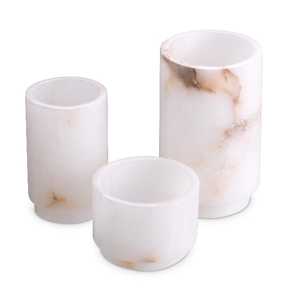 Teelicht Halter Leonidas 3er Set der Firma Eichholtz