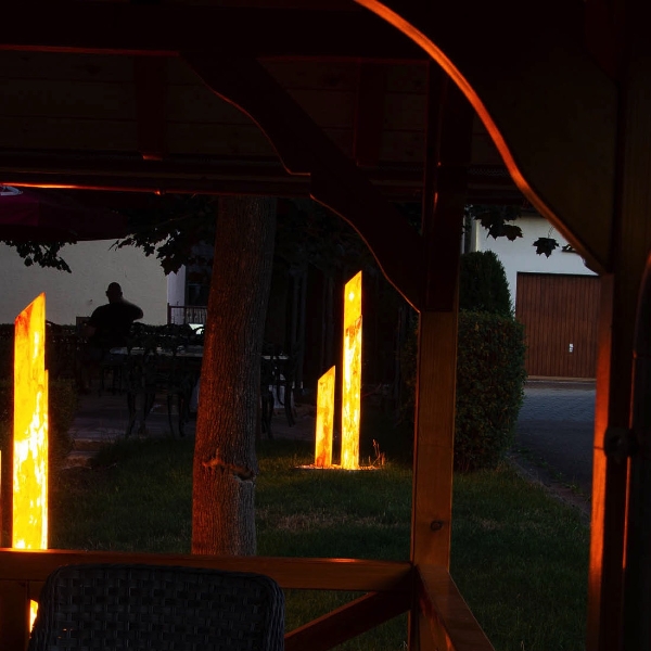 Standleuchte Light Star Sahara Höhe 52 cm der Firma EPSTEIN Design Leuchten