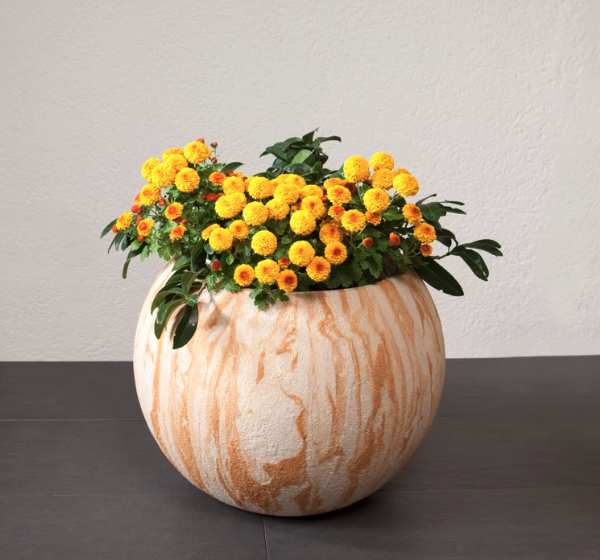 Akku-Pflanzgefäß Flora Sahara der Firma EPSTEIN Design Leuchten