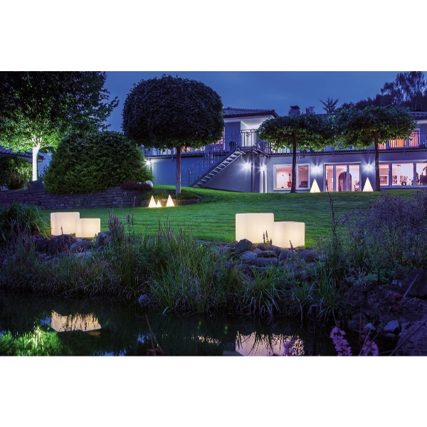 Standleuchte Pyramide 54 cm der Firma EPSTEIN Design Leuchten