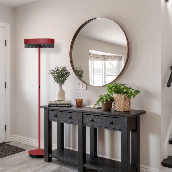 LED-Stehleuchte Mesh der Firma HELL Leuchten