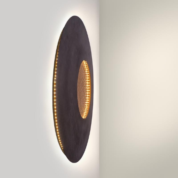 LED Wandleuchte LUNA RUND GROSS der Firma Holländer Leuchten