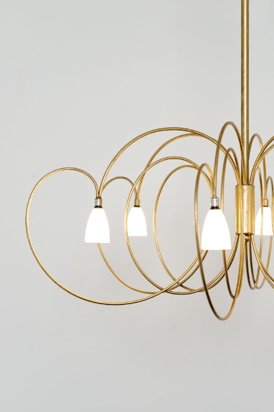 LED Hängeleuchte 6-flg. ROSASPINA der Firma Holländer Leuchten