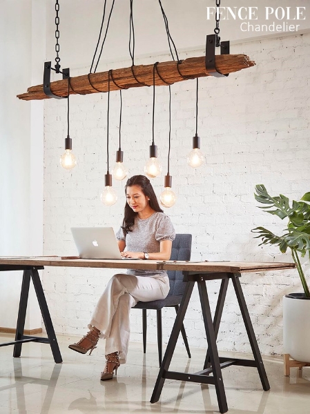 Hängeleuchte Fencepole der Firma O'THENTIQUE by Asian Design House