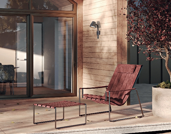 Parker Wandleuchte der Firma Royal Botania