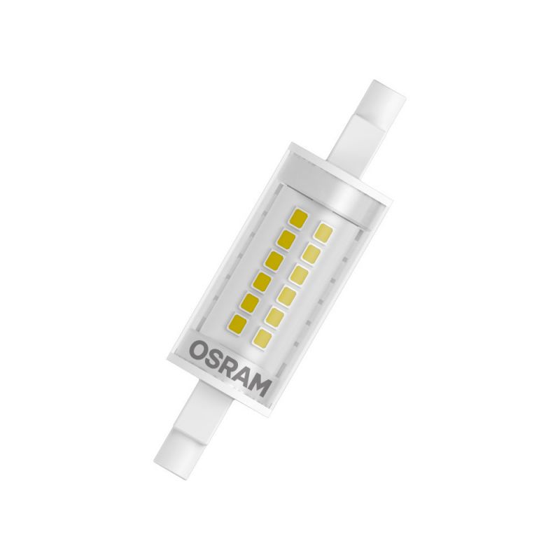 Osram Slim Line LED R7s 78mm 6W 806lm - 827 Extra Warmweiß | Ersatz für 60W nicht dimmbar von UNI-Elektro