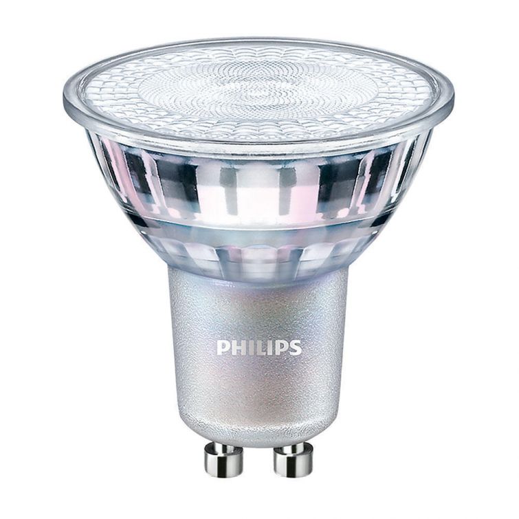 UNI-ElektroPhilips LEDspot MV Value GU10 4.9W 927 36D (MASTER) | Beste Farbwiedergabe - Extra Warmweiß - Dimmbar - Ersetzt 50W