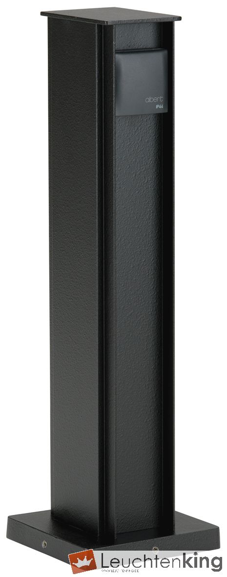 Albert Leuchten Steckdosensäule Typ Nr. 2105 - 2-fach, Farbe: schwarz 662105